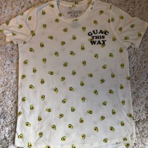 Avocado White T-Shirt